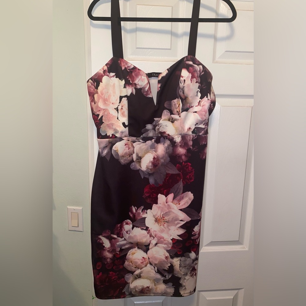 Floral 2X short dress